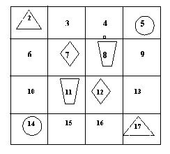 Magic square2 - 4x4 step 1