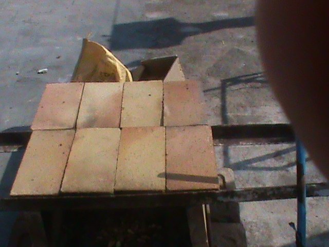 Brick Oven - Roof